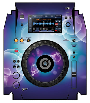 Pioneer DJ XDJ 1000 Skin Bubble Space